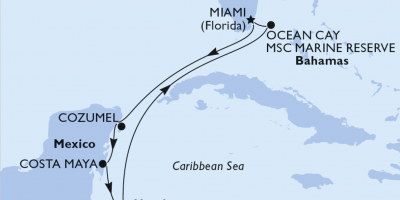 krizarjenje-po-karibih-miami-honduras-mehika-bahami